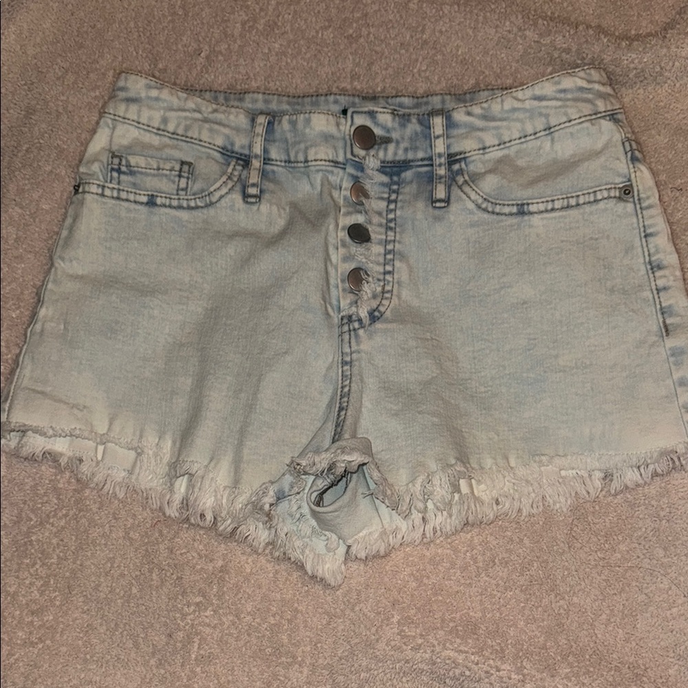 Target Wild Fable Light Wash Jean Shorts